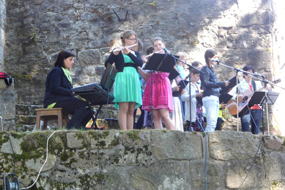 Der Kinderchor Jubilate umrahmte die Messfeier musikalisch.