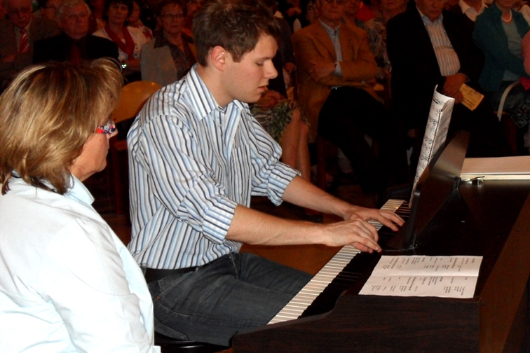 Florian Sorgenfrei begeisterte mit Auszug aus der Ballade Nr. 1 von Frdric Chopin