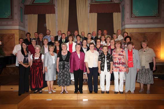 Gruppenbild: Gesangverein & Singkreis