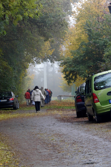 Hinunter geht es nach Neunburg