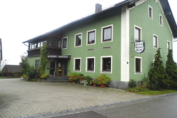 Unser Ziel der Landgasthof Hartl