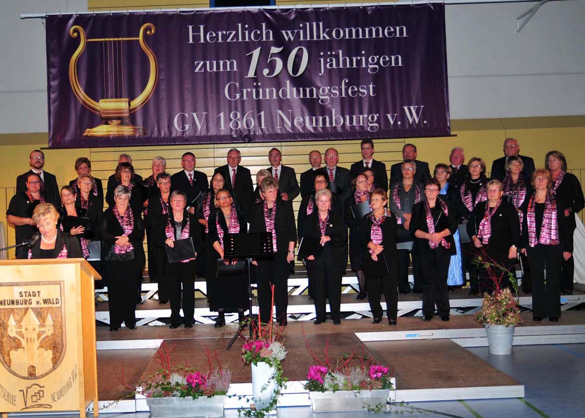 Der Jubelchor mit Singkreis Schwarzhofen