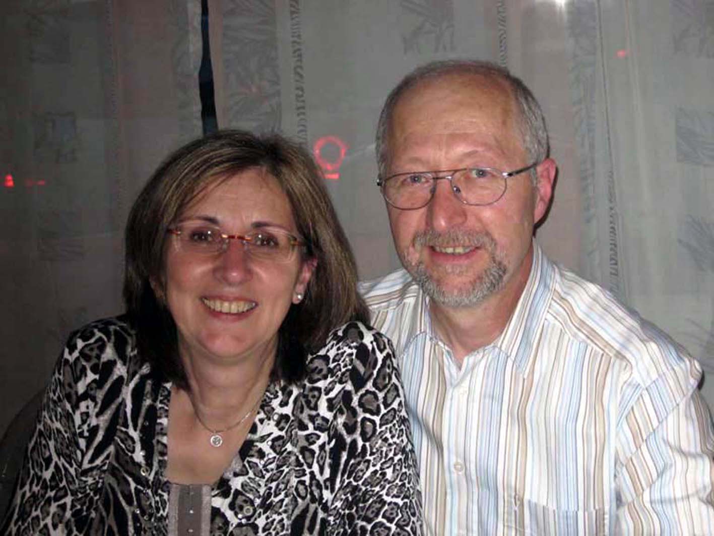 Helmut Schmid mit Ehefrau Rosmarie