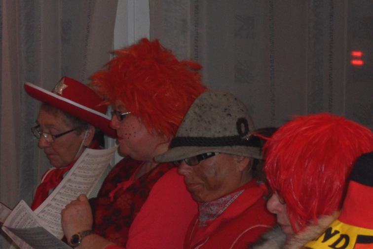 Das Rote Trio mit Jennerwein